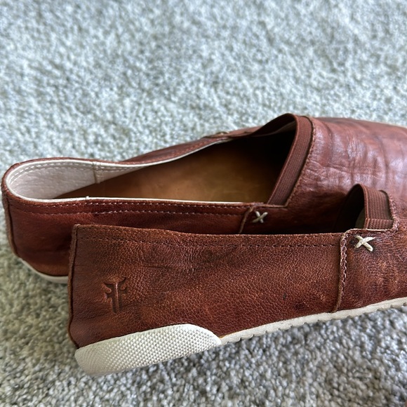 Frye Melanie slip on Cognac Sz 7.5 - Picture 5 of 5